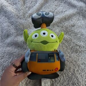 Disney Green and Orange Plush Toy